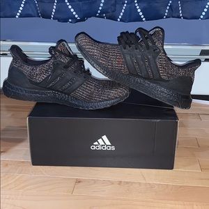 Adidas Ultra Boost 3.0 Black Multi Color Size 11